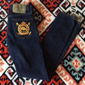 Ralph Lauren Blue Label equestrian style Jeans